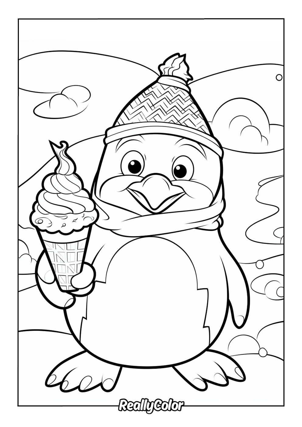 Also pengunin love ice cream