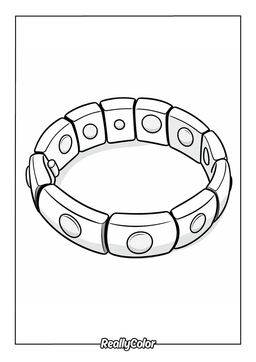 Beautiful ring for coloring