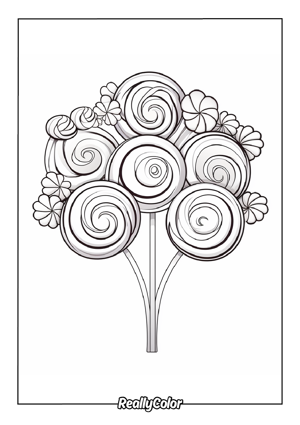 Lollipop bouquet
