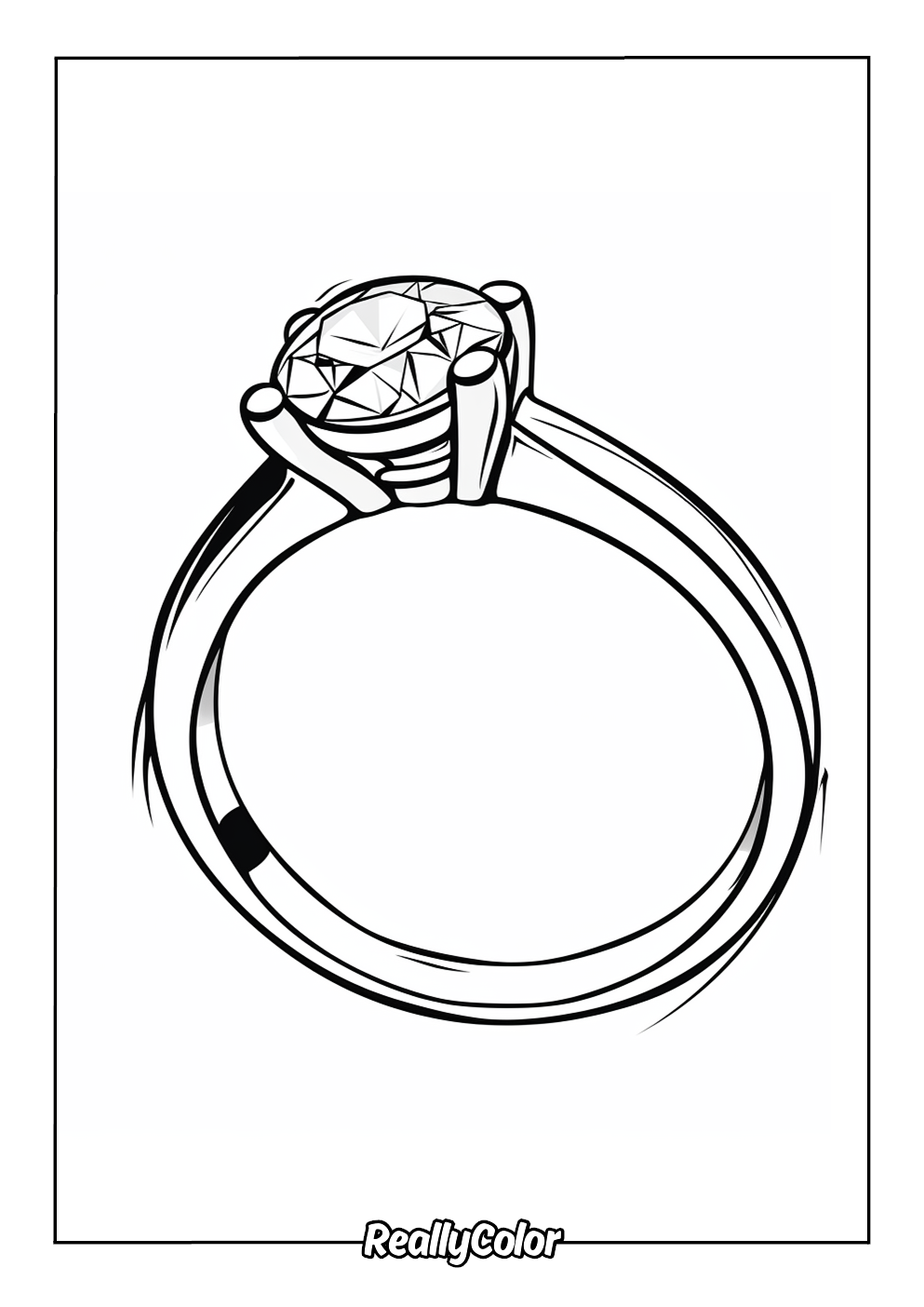 Picture of ring to color