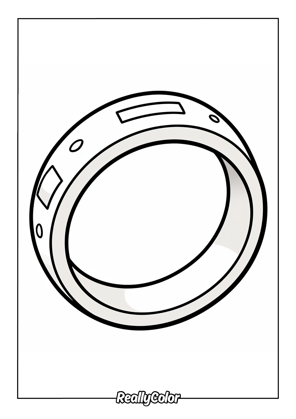 Ring easy to color
