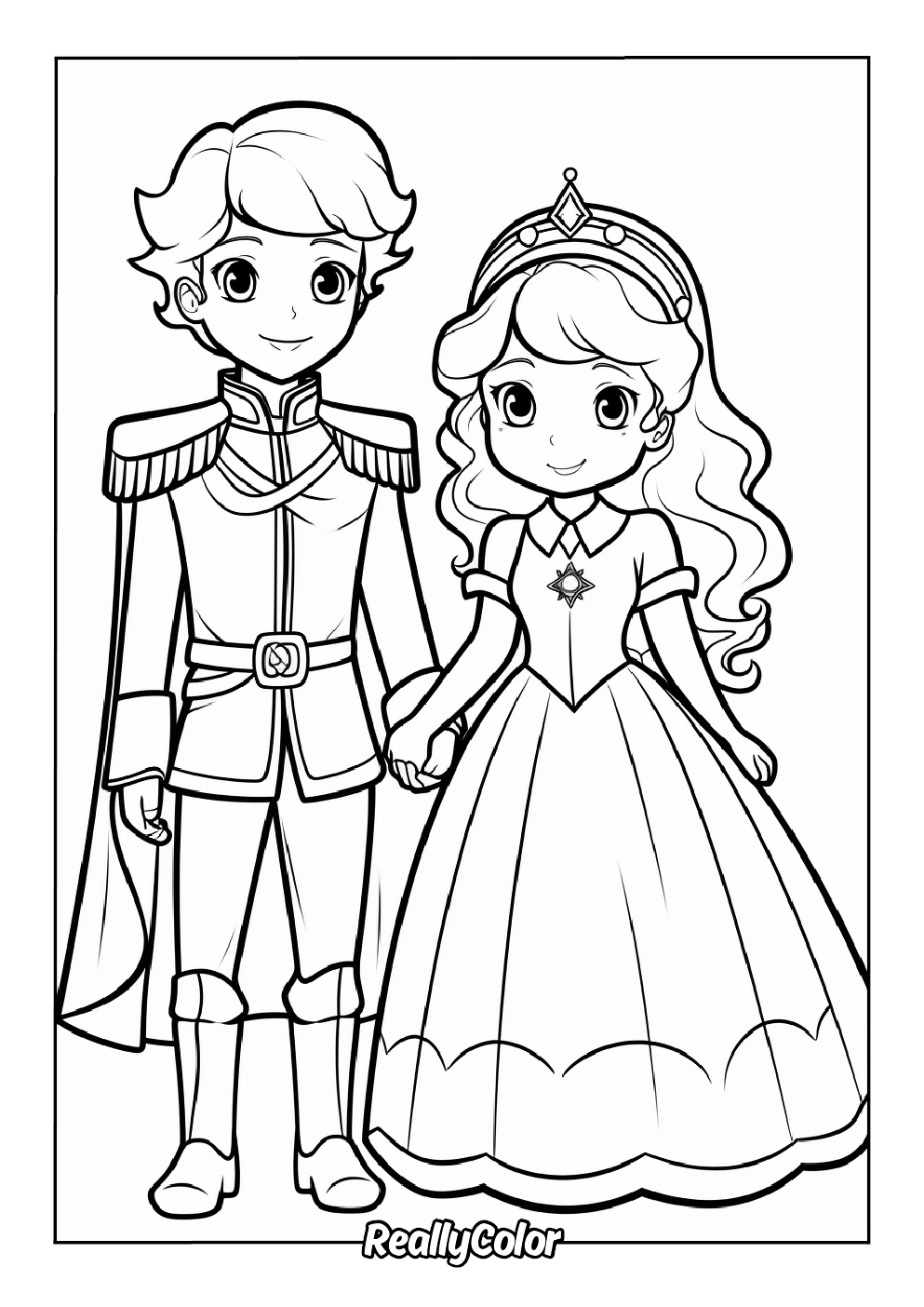 The young royal couple