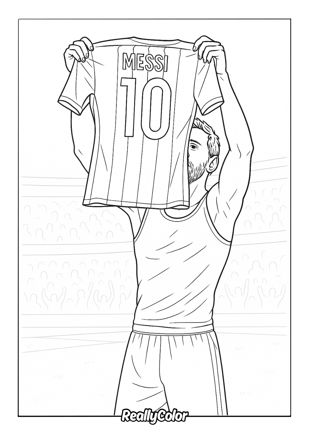 Messi iconic celebration against Real Madrid